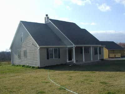 Design and Build Home Construction in Bealsville, Maryland - Front