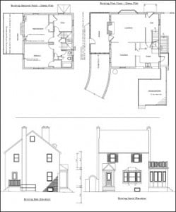 Sample Home Renovation Design Phase Drawing in Silver Spring, Maryland Sample Home Renovation Design Phase Drawing in Silver Spring, Maryland