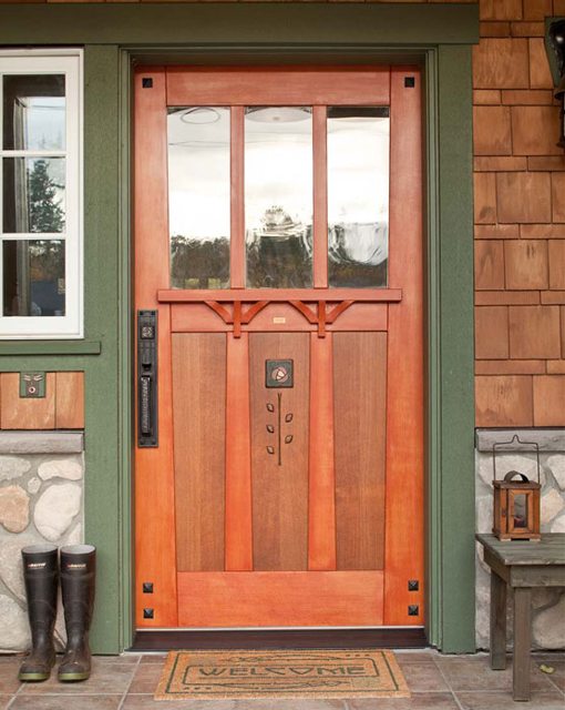 Arts and Crafts Style Door (1860-1925)