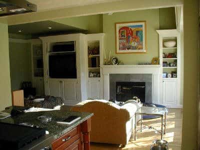 Interior of Home Addition in Chevy Chase, Maryland