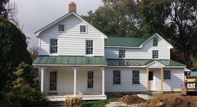 Exterior Historic Home Renovation 