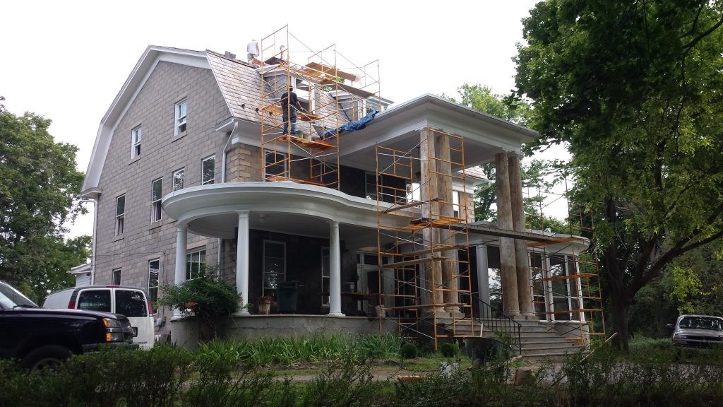 During Construction of Historic Home in Hancock, MD