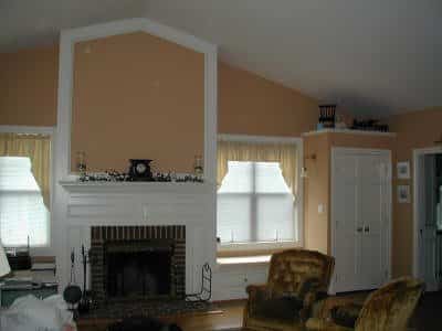Interior of Home Addition in Carroll County, Maryland