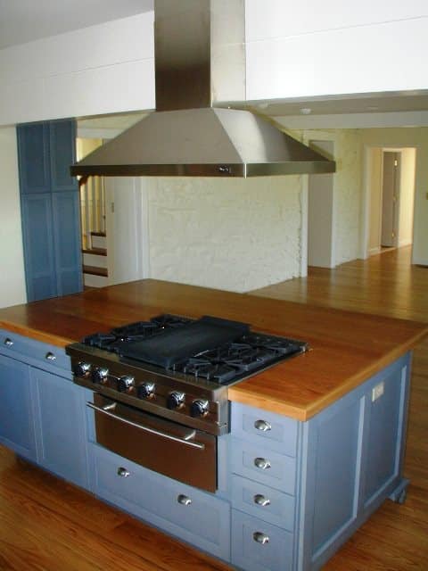 Kitchen Addition Island with Stove